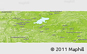 Physical Panoramic Map of Säter Kommun