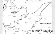 Blank Simple Map of Säter Kommun