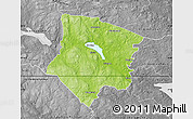 Physical Map of Smedjebacken Kommun, desaturated
