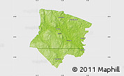 Physical Map of Smedjebacken Kommun, single color outside