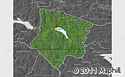 Satellite Map of Smedjebacken Kommun, desaturated