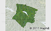 Satellite Map of Smedjebacken Kommun, lighten