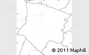 Blank Simple Map of Smedjebacken Kommun, no labels