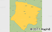 Savanna Style Simple Map of Smedjebacken Kommun