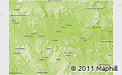 Physical 3D Map of Vansbro Kommun