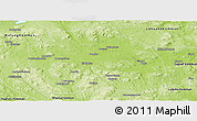 Physical Panoramic Map of Vansbro Kommun