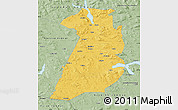Savanna Style Map of Bollnäs Kommun