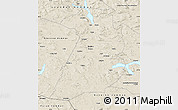 Shaded Relief Map of Bollnäs Kommun