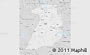 Silver Style Map of Bollnäs Kommun