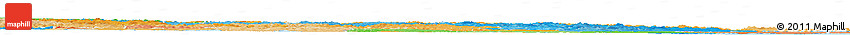 Political Shades Horizon Map of Gávleborgs Län