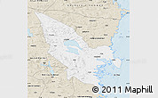 Classic Style Map of Hudiksvall Kommun