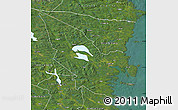 Satellite Map of Hudiksvall Kommun