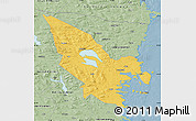 Savanna Style Map of Hudiksvall Kommun