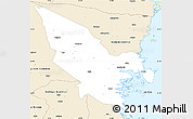 Classic Style Simple Map of Hudiksvall Kommun