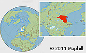 Savanna Style Location Map of Gávleborgs Län