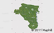 Satellite Map of Gávleborgs Län, cropped outside