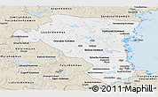 Classic Style Panoramic Map of Gávleborgs Län