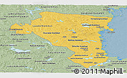 Savanna Style Panoramic Map of Gávleborgs Län