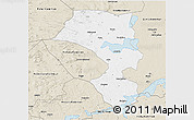Classic Style 3D Map of Sandviken Kommun