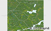 Satellite 3D Map of Sandviken Kommun
