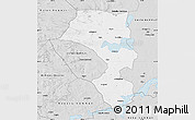 Silver Style Map of Sandviken Kommun