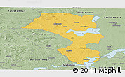 Savanna Style Panoramic Map of Sandviken Kommun