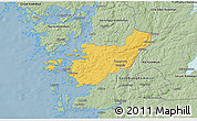 Savanna Style 3D Map of Kungälv Kommun