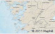 Shaded Relief 3D Map of Kungälv Kommun