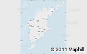 Classic Style Map of Gotland Kommun, single color outside