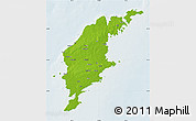 Physical Map of Gotland Kommun, lighten