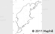 Blank Simple Map of Gotland Kommun, no labels