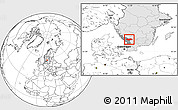 Blank Location Map of Hylte Kommun, highlighted country, highlighted parent region