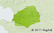 Physical 3D Map of Laholm Kommun, lighten