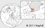 Blank Location Map of Laholm Kommun, highlighted country, highlighted parent region