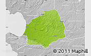 Physical Map of Laholm Kommun, lighten, desaturated