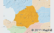 Political Map of Laholm Kommun, lighten