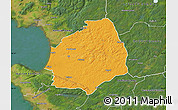 Political Map of Laholm Kommun, satellite outside