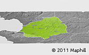 Physical Panoramic Map of Laholm Kommun, desaturated