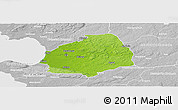 Physical Panoramic Map of Laholm Kommun, lighten, desaturated