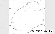 Blank Simple Map of Laholm Kommun, cropped outside, no labels