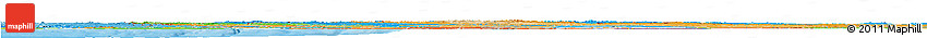 Political Horizon Map of Sweden, political shades outside