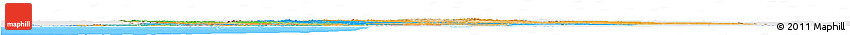 Political Horizon Map of Sweden, single color outside, bathymetry sea