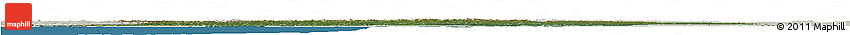 Satellite Horizon Map of Sweden, lighten, land only