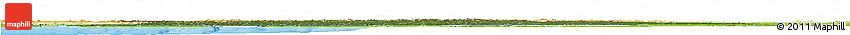 Satellite Horizon Map of Sweden, physical outside