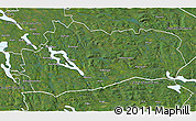 Satellite 3D Map of Bräcke Kommun