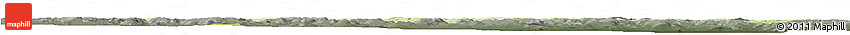 Physical Horizon Map of Bräcke Kommun, darken, semi-desaturated
