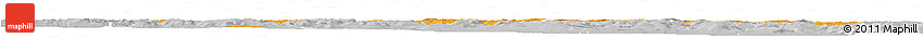 Political Horizon Map of Bräcke Kommun, lighten, desaturated