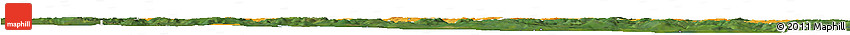 Political Horizon Map of Bräcke Kommun, satellite outside