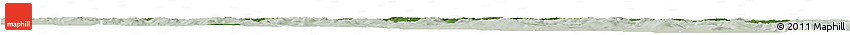 Satellite Horizon Map of Bräcke Kommun, lighten