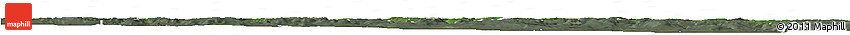 Satellite Horizon Map of Bräcke Kommun, semi-desaturated